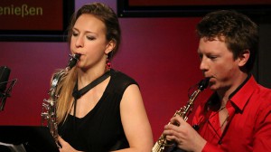 Berlage Saxophone Quartet NDR live Lars & Kirstin